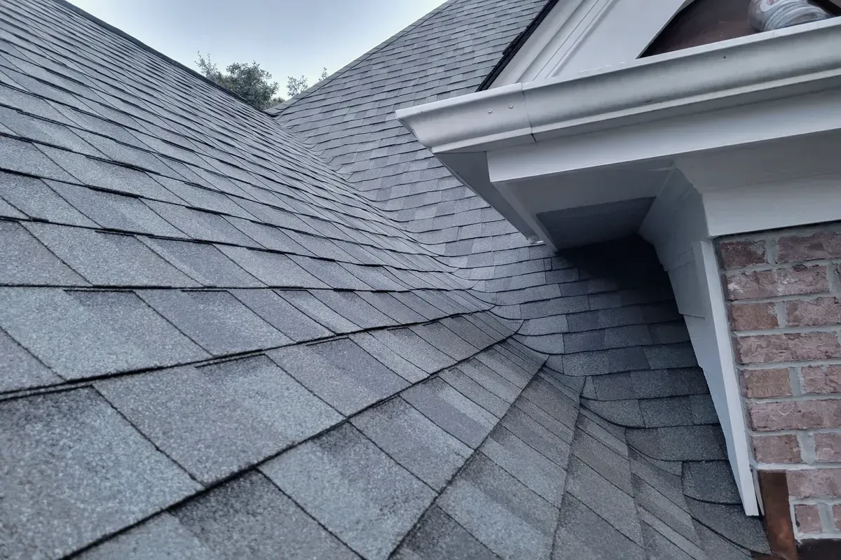 Completed roof replacement project by Howard Roofing & Construction, Wilmington NC