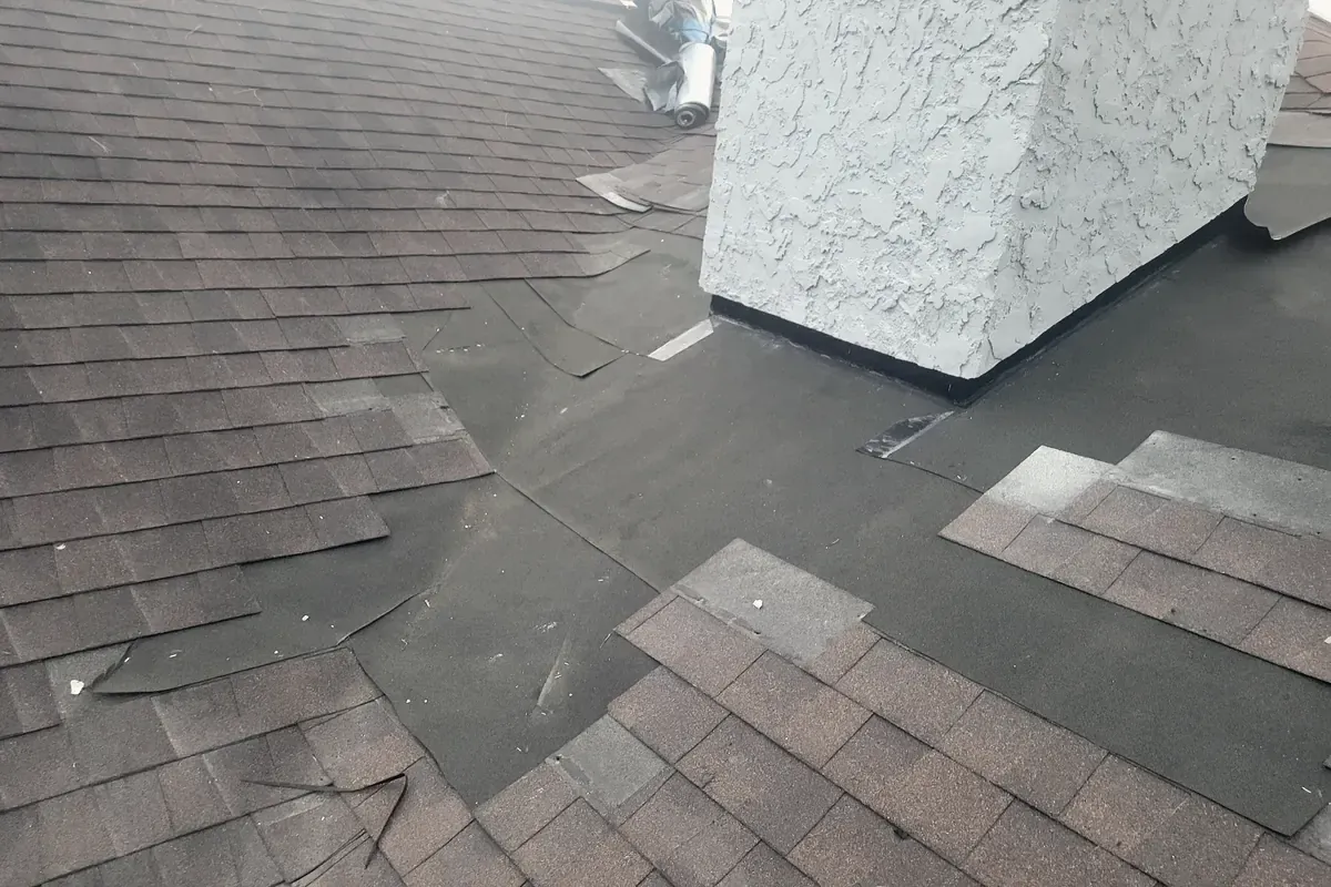 Completed roof replacement project by Howard Roofing & Construction, Wilmington NC