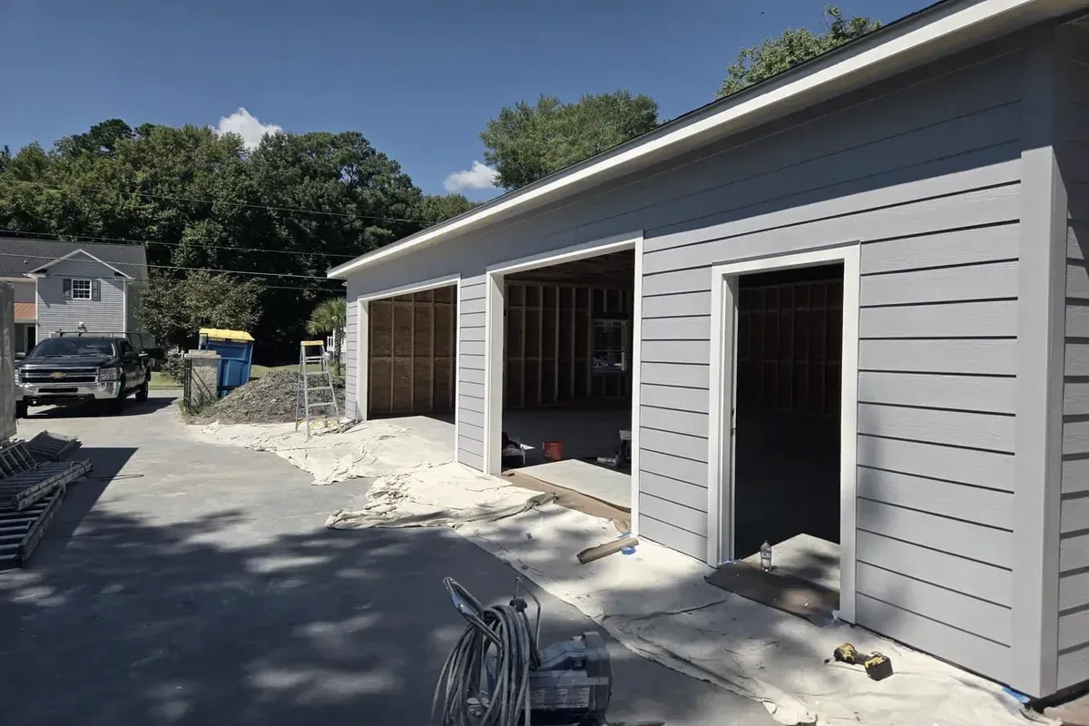 Siding project in Kings Grant NC by Howard Roofing